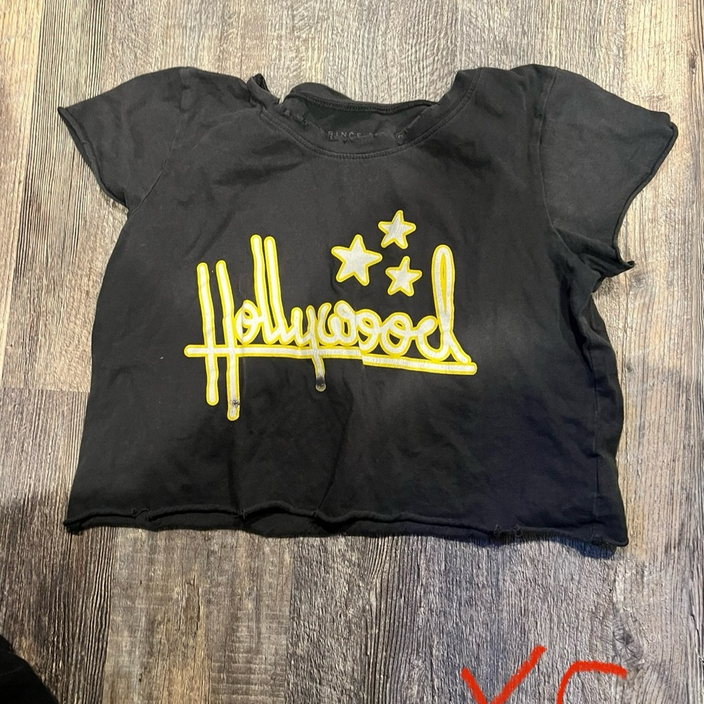 Prince Peter T-Shirt with Yellow Hollywood Design